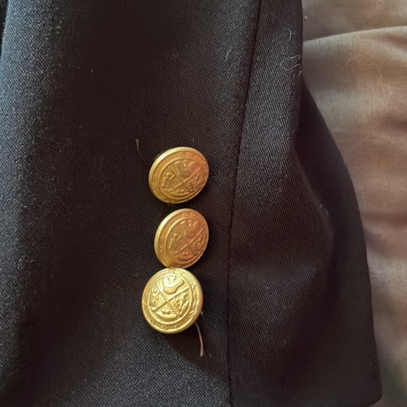 IZOD boys navy blue blazer jacket. - Picture 4 of 7